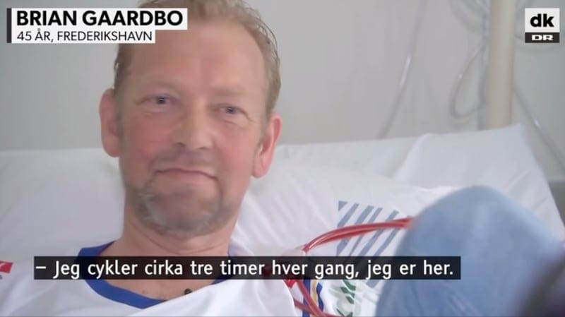 Dialysecykling med video