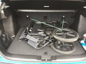 Transportkørestol til bil