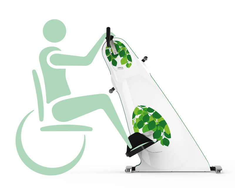 Træningscykel til kørestol