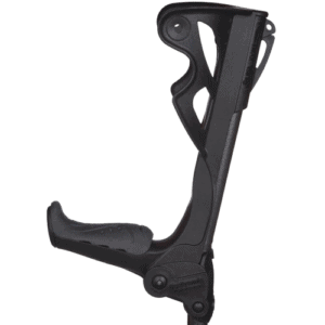 ergodynamic krykke med stødabsorbator