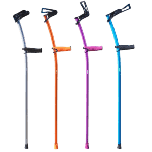 Krykker i flotte farver