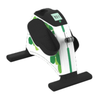 Pedaltræner fra Danske LEMCO der står fast på gulvet