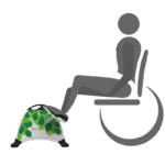 Pedaltræner produceret i Danmark til kørestol