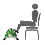 Pedaltræner til stol bedst i test FloorBIke